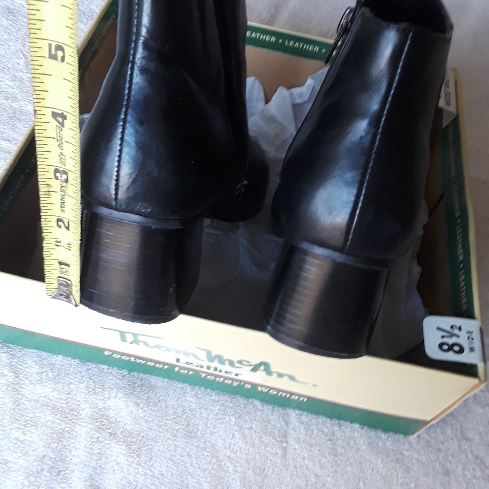 Tom McCann ladies black ankle booties - Picture 4 of 4